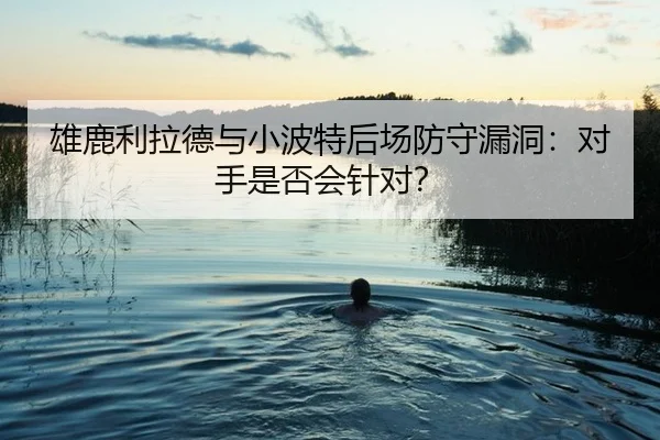 雄鹿利拉德与小波特后场防守漏洞：对手是否会针对？